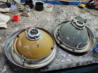 Pareja Faros Delanteros VW T2 Bosch