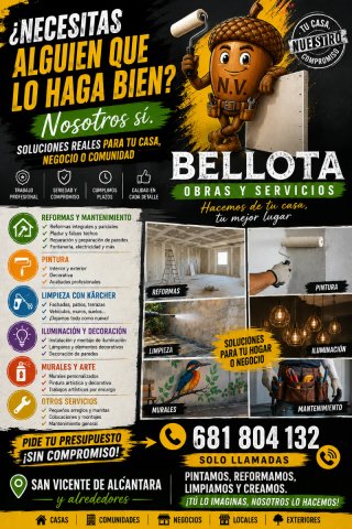 Servicios de limpieza y pintura