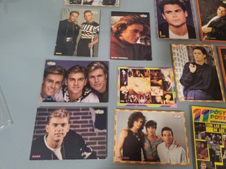 Lote 16 Postales Artistas Pop 80s 90s