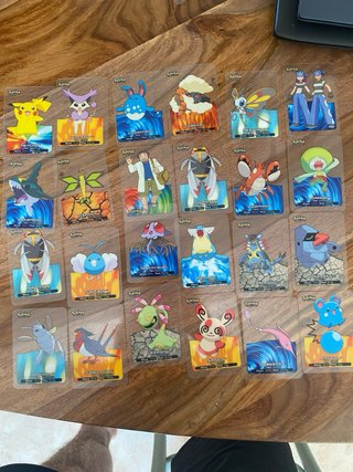 Cartas Pokémon Transparentes