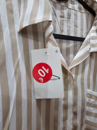 Camisa Mango Rayas Talla M