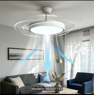 Ventilador de Techo con Luz LED F9900
