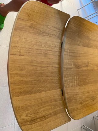 Mesa de cocina extensible de madera “CANCIO”