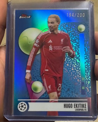 Tarjeta Hugo Ekitike Liverpool FC 194/200