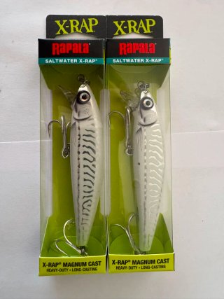 Lote 2 señuelos Rapala X-Rap Magnum Cast 10 cm 42g