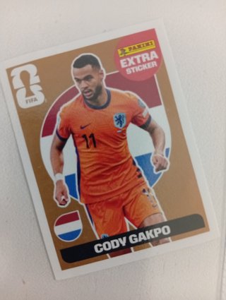 Cromos Cody Gakpo Extra Bronce Panini