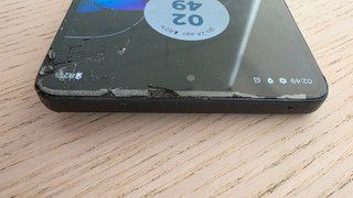 Motorola Edge 20 Nero - Vetro Scheggiato