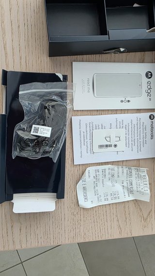 Motorola Edge 20 Nero - Vetro Scheggiato