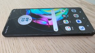 Motorola Edge 20 Nero - Vetro Scheggiato