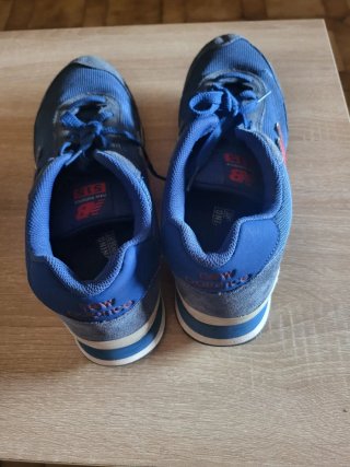2 Pares Zapatillas New Balance Azul/Gris