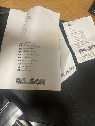 Plancha Eléctrica Rodeo Grill Palson