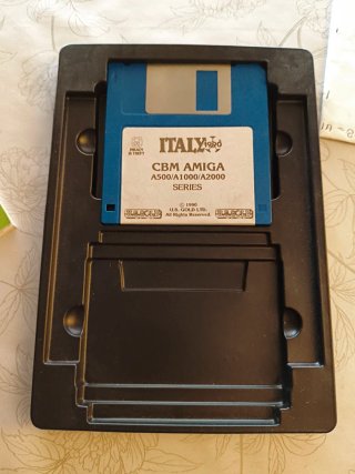 Juego Commodore Amiga 500 Italia 1990 Erbe