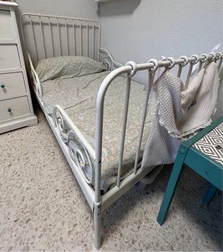 Dos Camas con colchón infantiles extensibles