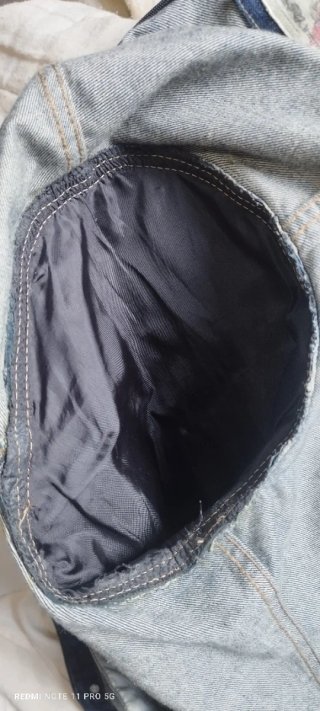Cazadora Vaquera Pull&Bear Mangas Cuero