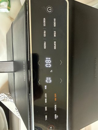 Freidora Cosori Dual Blaze 6.4L Negra