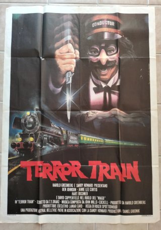 Manifesto Terror Train Originale