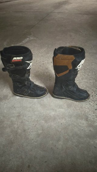 Botas de Motocross Negras