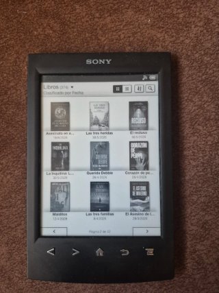 Sony Reader PRS-T2 Ebook Negro.