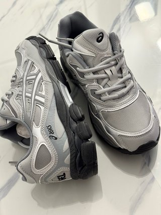 Zapatillas Asics Talla 43 Gris/Plata