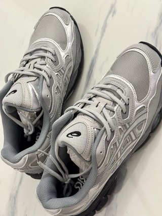 Zapatillas Asics Talla 43 Gris/Plata