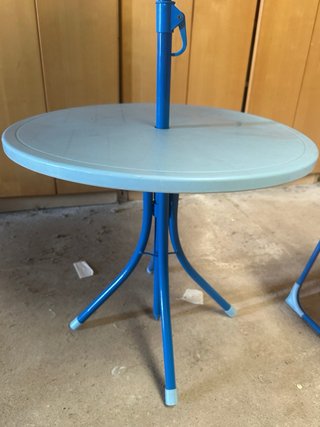 Conjunto Mesa y Sombrilla Mickey Jardín