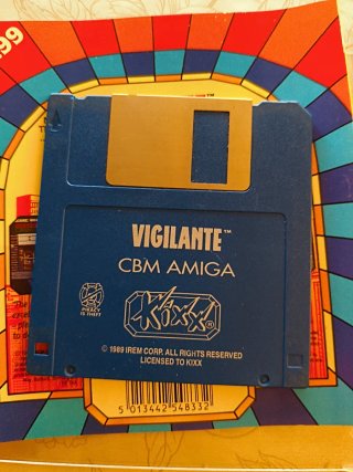Juego Commodore Amiga 500 Vigilante