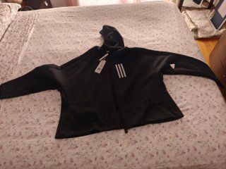 Chaqueta Adidas Negra Cremallera