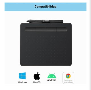 Wacom Intuos S Tableta Dibujo + Lápiz
