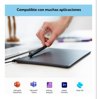 Wacom Intuos S Tableta Dibujo + Lápiz