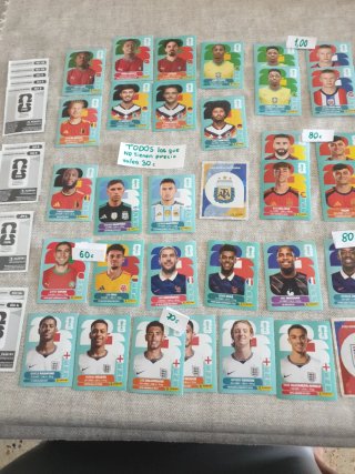Cromos del Mundial Panini en buen estado