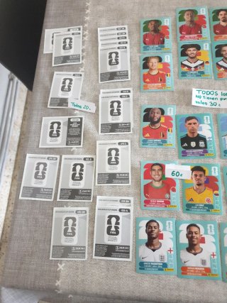 Cromos del Mundial Panini en buen estado