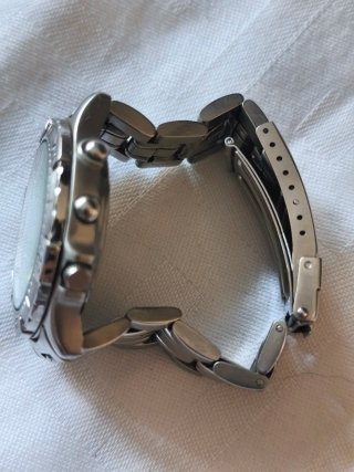 Reloj Festina Cronógrafo Plata y Blanco