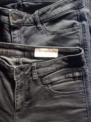 ✅3 UD PANTALONES LARGOS NEGROS. W 30 L 30.