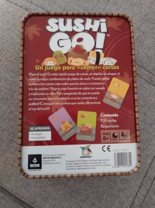 Sushi Go! Juego de Cartas