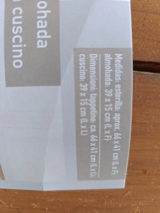Esterilla de acupresion con almohada
