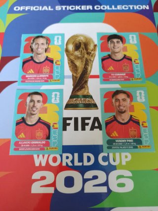Cromos España Mundial 2026 Panini