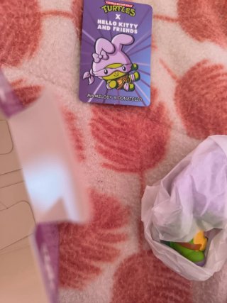 Boneco Happy Meal TMNT x Sanrio My Melody