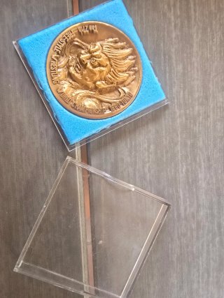 Medalla Campeonato Mundial Lucha Libre 1990