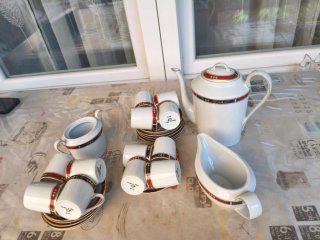 Juego de café Limoges porcelana