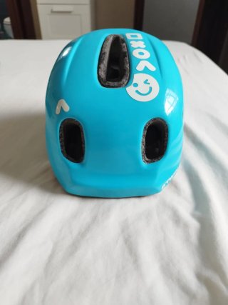 Casco bici/patinete infantil azul