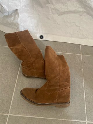 Botas piel Mi Canesu niña talla 31