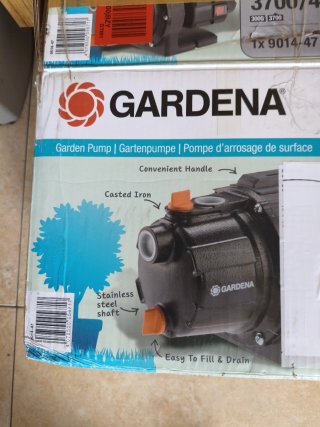 Bomba de jardín Gardena 3700/4
