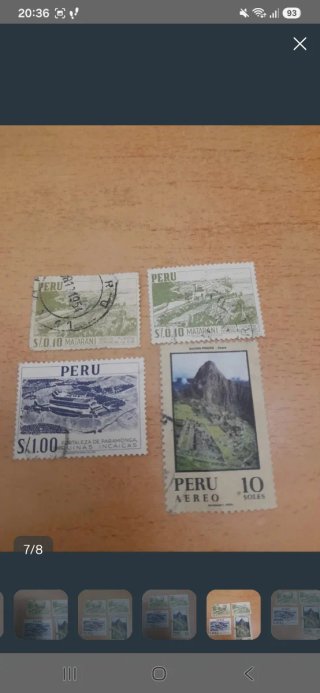 Filatelia: Sellos del Peru