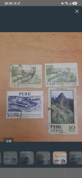 Filatelia: Sellos del Peru