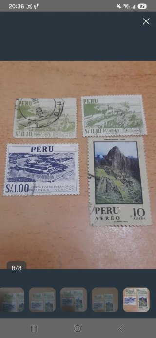 Filatelia: Sellos del Peru
