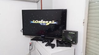 Tv 39"+consola retro de regalo ascao