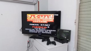 Tv 39"+consola retro de regalo ascao