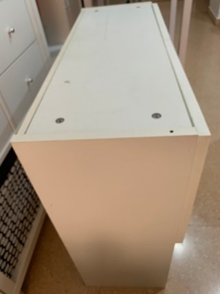 2 módulos BILLY IKEA con puertas de cristal