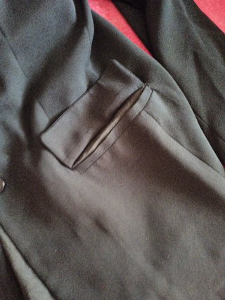 Chaqueta H&M Classic Gris Talla 44