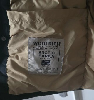 Parka Woolrich Artic Negra
